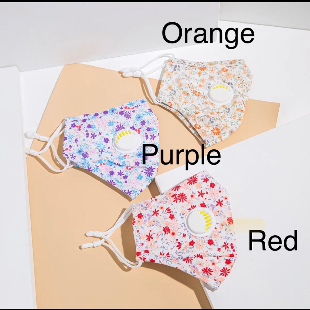 Reusable Face Mask 3 Layers 100% Cotton